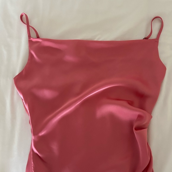 Satin slip dress (size small BNWT) - Picture 3 of 7